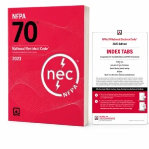 NFPA 70 National Electrical Code (NEC) 2023 Paperback with Index Tabs