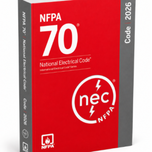 NFPA 70 National Electrical Code 2026 NEC Code Book, ISBN 9781455932207