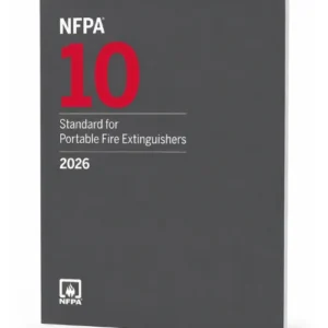 NFPA 10 Standard for Portable Fire Extinguishers 2026 Edition, ISBN 9781455932030