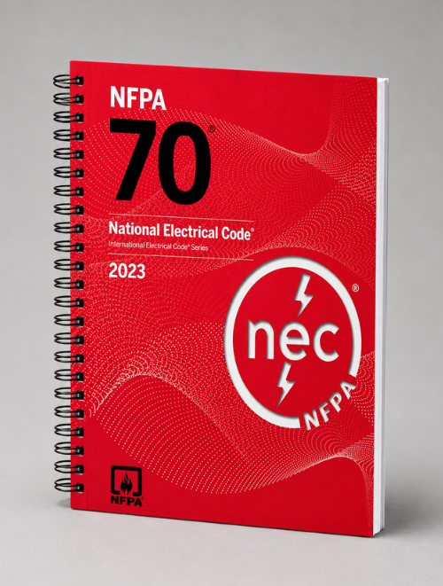 2023 NEC Code Book Spiral Bound, ISBN 9781455929375 | NFPA 70 National Electrical Code 2023 Edition
