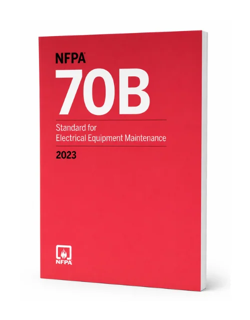 NFPA 70B Standard for Electrical Equipment Maintenance 2023 Edition, ISBN 9781455929719