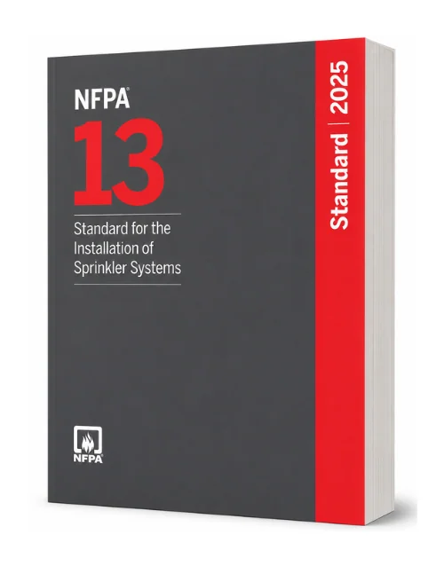 Nfpa 13 standard for the installation of sprinkler systems 2025 Edition, ISBN 9781455931460