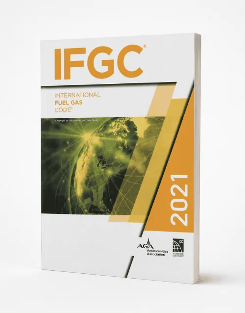 International Fuel Gas Code (IFGC) 2021 Book, ISBN 9781609839666