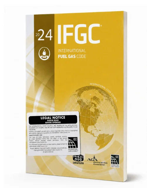 2024 International Fuel Gas Code (IFGC), ISBN 9781959851790