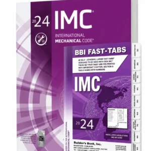 International Mechanical Code (IMC) 2024 Edition with Fast Tabs