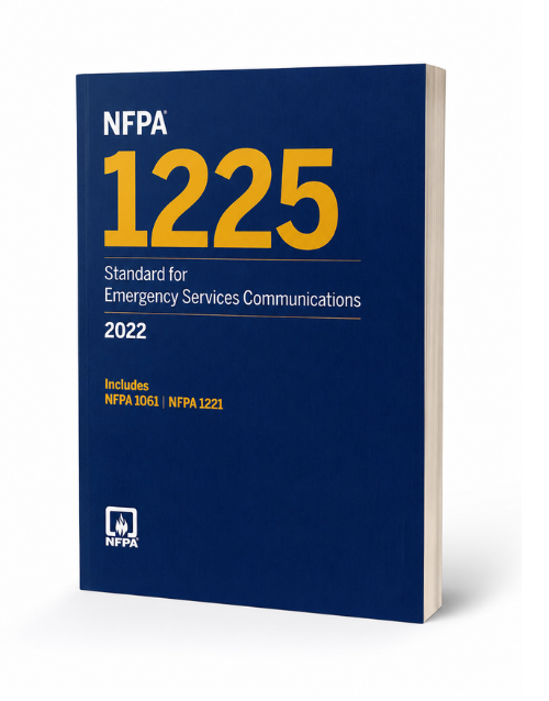 NFPA 1225: Standard for Emergency Services Communications 2022 Edition, ISBN 9781455928187