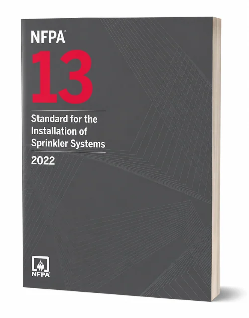 NFPA 13 Standard for the Installation of Sprinkler Systems 2022 Edition, ISBN 9781455927814