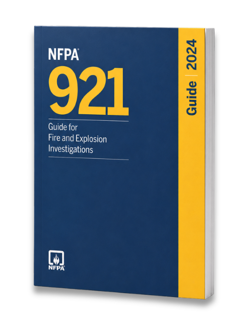 NFPA 921 Guide for Fire and Explosion Investigations 2024 Edition, ISBN 9781455931255