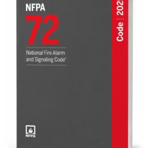 NFPA 72, National Fire Alarm and Signaling Code 2025 Edition – ISBN 9781455931521