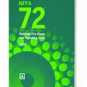 Nfpa 72 national fire alarm and signaling code 2016 Edition, ISBN 9781455911646