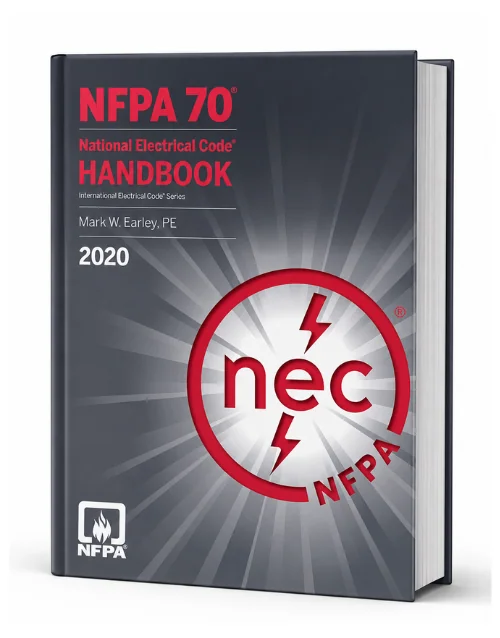 NFPA 70 National Electrical Code Handbook 2020 Edition, Hardcover
