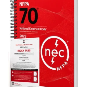 NFPA 70 National Electrical Code 2023 Spiralbound with Index Tabs