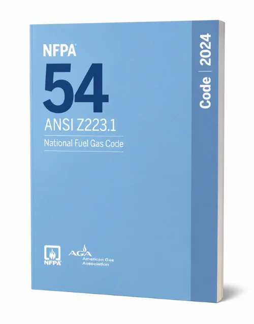NFPA 54 / ANSI Z223.1 National Fuel Gas Code 2024 Edition, ISBN 9781455930463