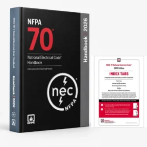 NFPA 70 NEC Handbook 2026 with Index Tabs