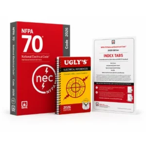 NFPA 70 NEC 2026 Paperback Combo with Ugly’s and Index Tabs
