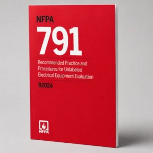 NFPA 791 Unlabeled Electrical Equipment Evaluation 2021 Edition, ISBN 9781455929443