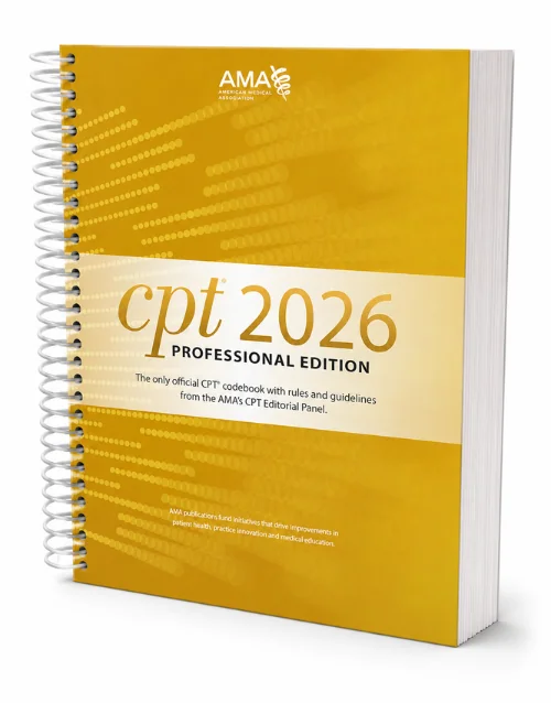 CPT 2026 Professional Edition Spiral Bound, ISBN 9781640163225