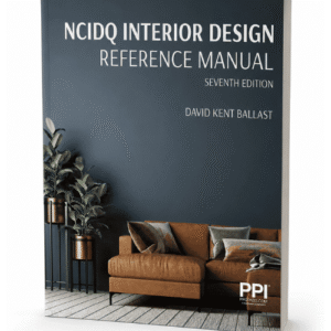 PPI NCIDQ Interior Design Reference Manual 7th Edition, ISBN 9781591268420