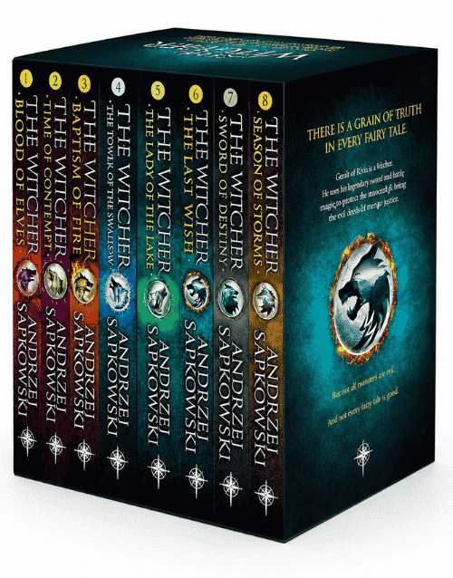 The Witcher Box Set: 8 Books Series Collection, ISBN 9781473232273