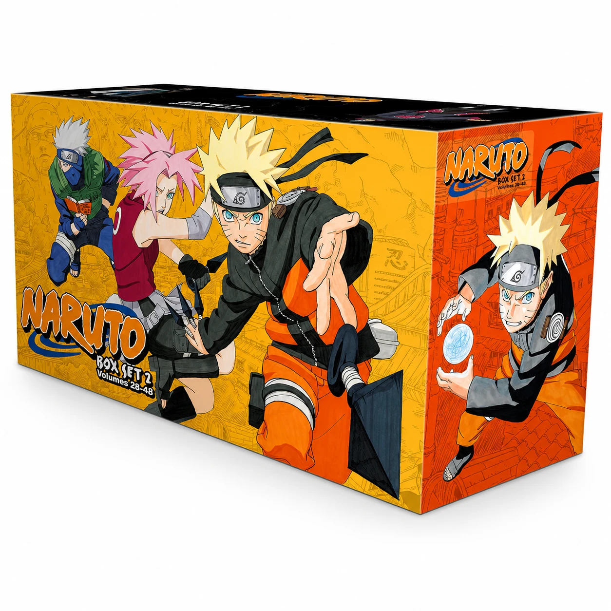 Naruto Manga Box Set 2 Volumes 28 – 48 with Premium by Kishimoto, ISBN 9781421580807
