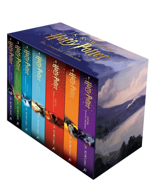 Harry Potter 7 Books Box Set Paperback: Complete Collection, ISBN 9781408856772