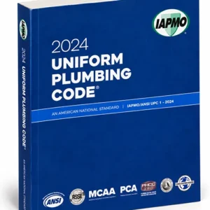 2024 Uniform Plumbing Code (UPC) Book With Tabs Iapmo/ansi upc 1, ISBN 9781944366919