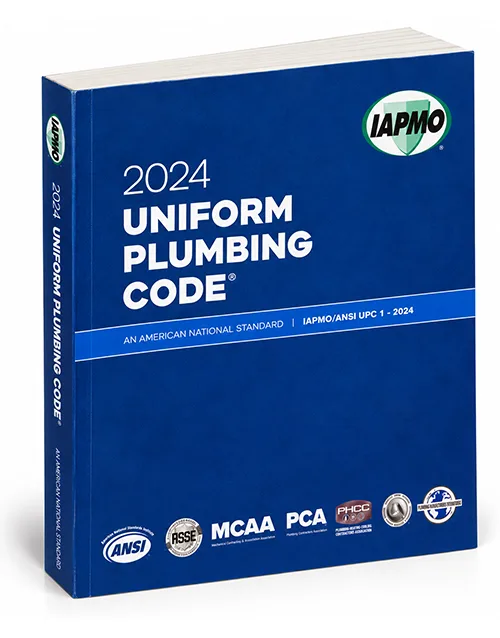 2024 Uniform Plumbing Code (UPC) Book With Tabs Iapmo/ansi upc 1, ISBN 9781944366919